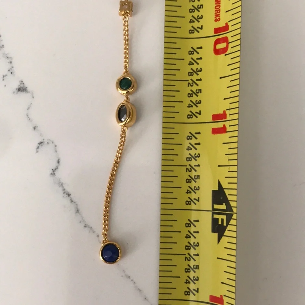 Belkin New (I) Gold drop necklace